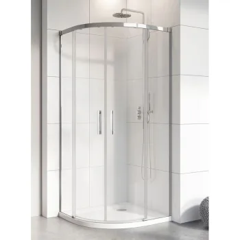 Душевая кабина Radaway Idea PDD дверь *2000 хром/прозрачное… - Фото №1