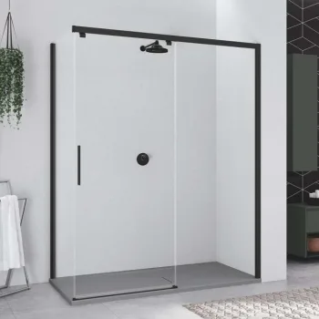 Бічна панель Novellini KUADRA 2, 100-102, скло-Clear,… - Фото №1