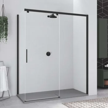 Душові двері Novellini KUADRA 2, 119-121, Right скло-Clear,… - Фото №1