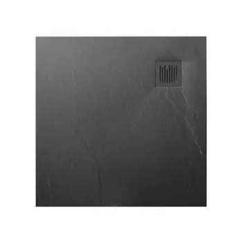 Душевой поддон Roca Ignis, 90x90, графит (AP70238438401200) - Фото №1