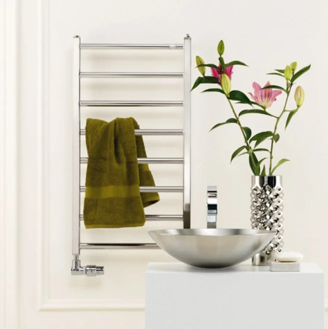 Полотенцесушитель водяний Zehnder Stalox 824х450 167Вт, нержавіюча сталь  (STXI-080-045) - Фото 2