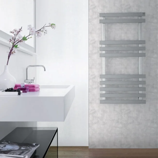 Полотенцесушитель водяной Zehnder Truva 1000х500 251 Вт, шлифованная нержавеющая сталь (TRV-100-050) - Фото 2