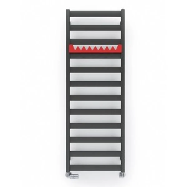 Крючок TERMA HAPPY Shark 500 мм, белый RAL 9016 (916) (WRWH1A044K916) - Фото 2