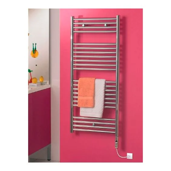 Полотенцесушитель электрический Zehnder Klaro 106,6х50 , хром (ZSLEC-120-50-DF) - Фото 3