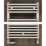 Полотенцесушитель водяной Zehnder Forma Inox 1161х496 430Вт, нержавеющая сталь (LFI-120-050) - Фото 3
