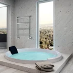 Полотенцесушитель водяной Margaroli Sole 442 хром 470мм 4М, хром (442) - Фото 2