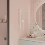 Полотенцесушитель электрический Instal projekt Tubie 60 см, IP44, сталь, 32 Вт, white mat (Tubie-60N23-114C34) - Фото 2