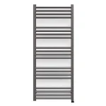 Сушка для рушників електричний Terma FIONA One 1140х530, підключення праворуч, Silver Matt (WWFIE114053KSMAE8P) - Фото 1