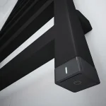Электрический полотенцесушитель Terma Simple One 960х500, подключение справа, с вилкой, хром (WWSIE096050KCROE8U) - Фото 2
