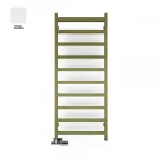 Полотенцесушитель Terma SIMPLE ONE 960х500 Soft 9016, подключение справа, скрытое, белый (WWSIE096050KS96E8U) - Фото 1