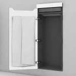 Рама-корпус для встраиваемого монтажа Zehnder Zenia 977х430, оцинкованная сталь (ZENFRM-100-045) - Фото 2