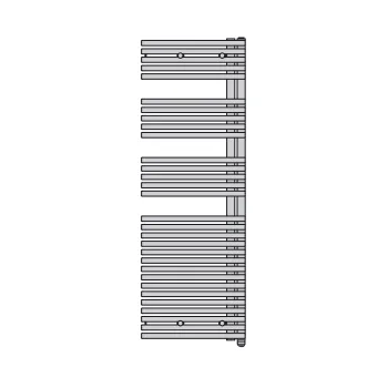 Полотенцесушитель електричний Zehnder Forma Asym 1706x596… - Фото №1