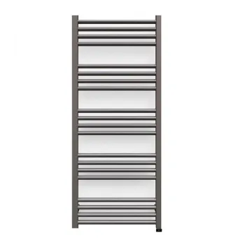 Полотенцесушитель электрический Terma Fiona One 1140х530, подключение слева, без вилки, чёрный (WWFIE114053K9M5E1P)