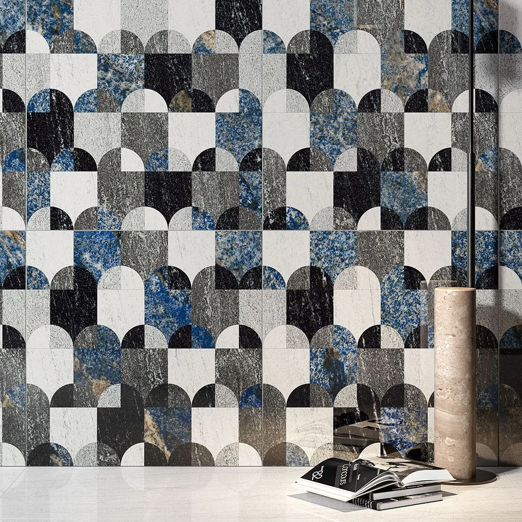 Керамограніт Fioranese Granum Blu 74х148 R (0GR716R) - Фото 4
