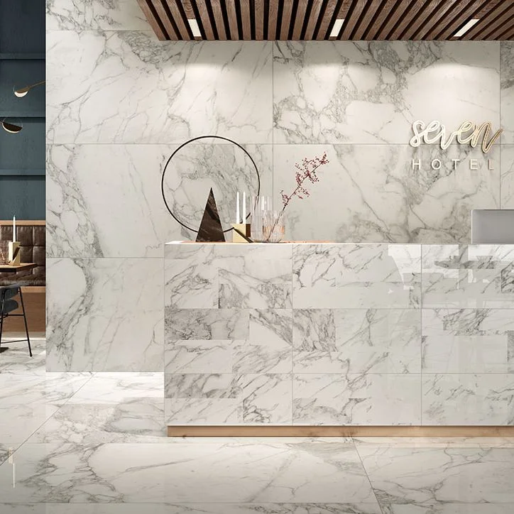 Керамогранит Fioranese Prestige Arabescato Effect 74х74 R (0M3753R) - Фото 2