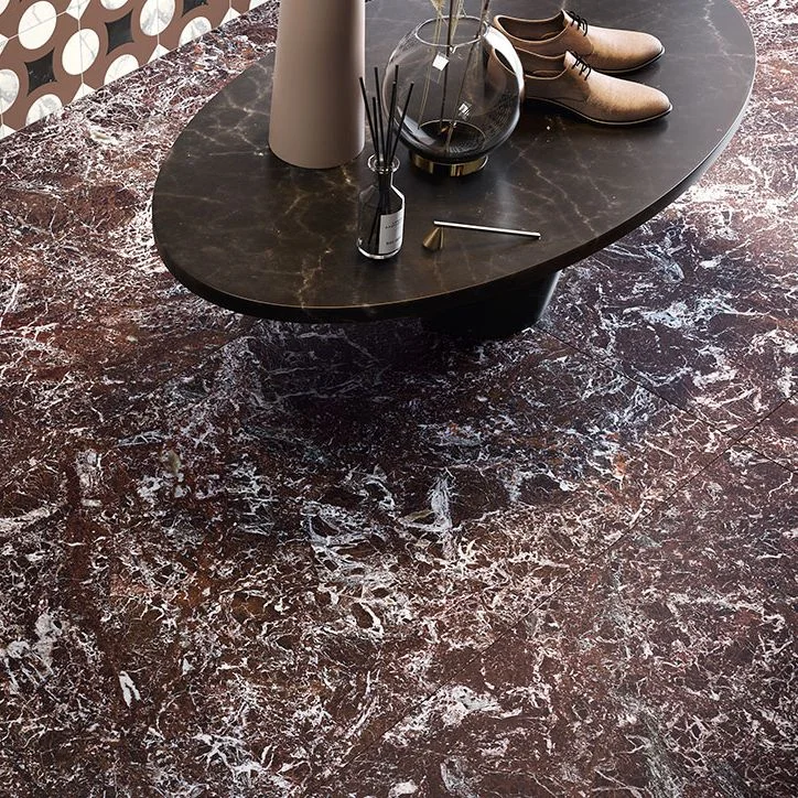 Керамогранит Fioranese Marmorea Intensa Rosso Levanto 74х148 R (0M5714R) - Фото 2