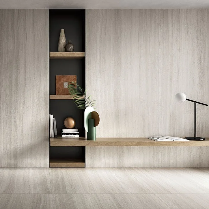Керамограніт Сoem Wide Gres Flow Light Grey 120х260 R (0SK263R) - Фото 4