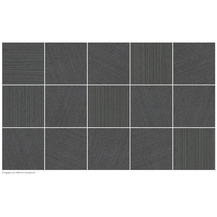 Керамогранит Сoem Tweed Stone Black 75х149,7 R (0TW717R) - Фото 2