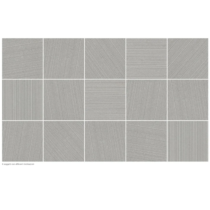 Керамогранит Сoem Tweed Stone Grey 75х75 R (0TW753R) - Фото 2