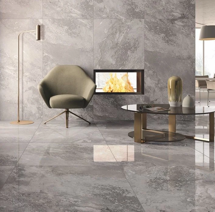 Керамогранит Casalgrande Padana Marmoker Breccia Carsica Lucido 59x118 см (10460208) - Фото 2