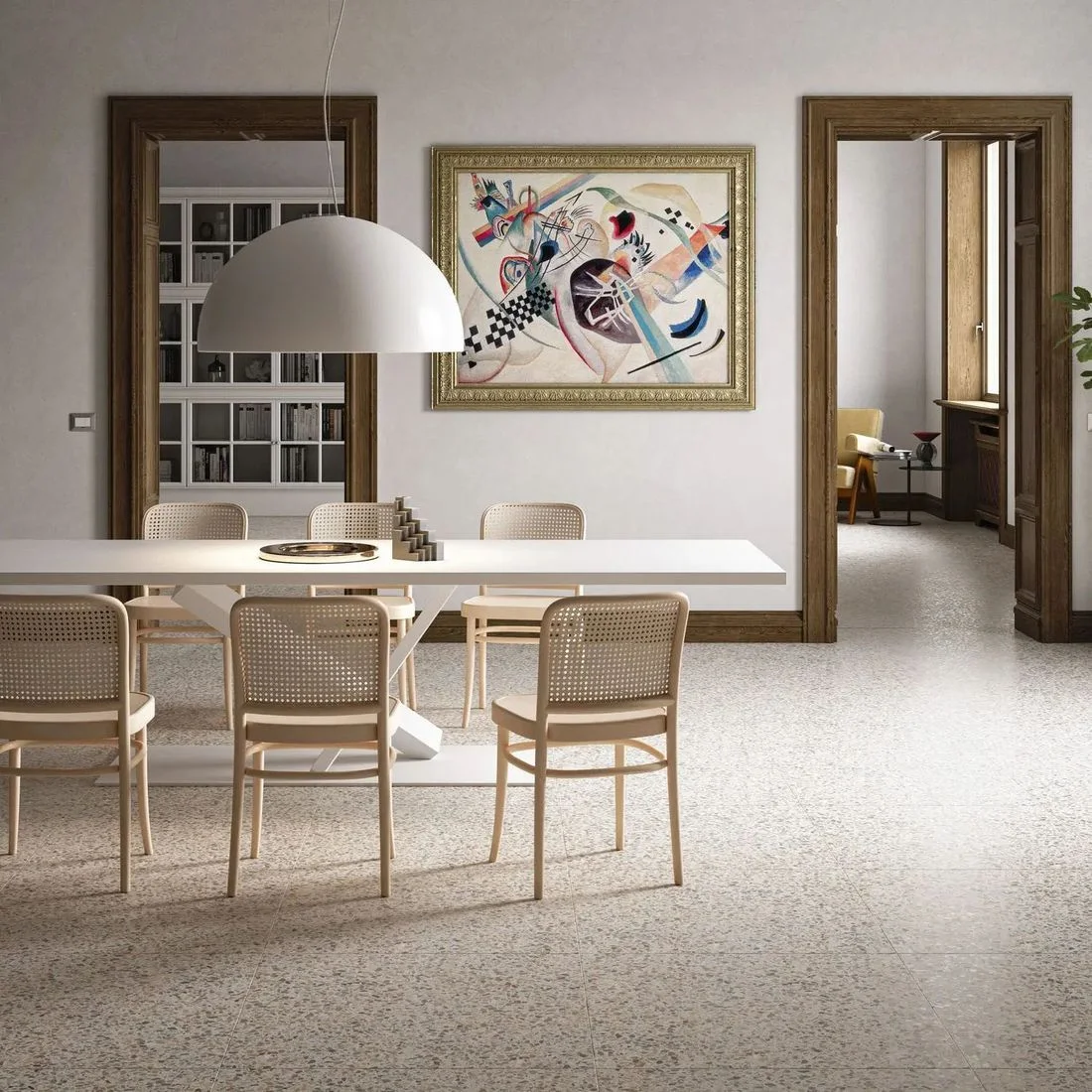 Керамогранит Casalgrande Padana Terrazzo Beige 75.5x75.5 см (12570031) - Фото 2