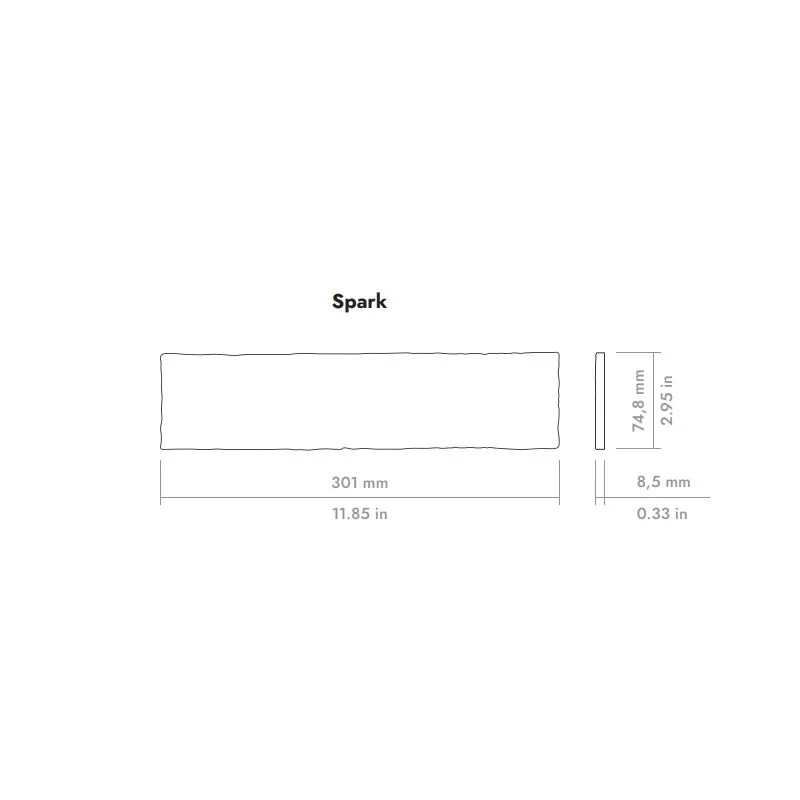 Плитка WOW Design, DNA Spark Ivory Matte 7,5x30 см (130065) - Фото 3