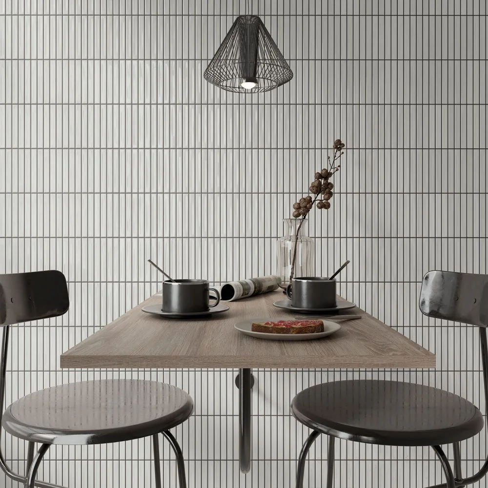 Плитка WOW Design, DNA Flash Bars White 12,5x25 см (133469) - Фото 2