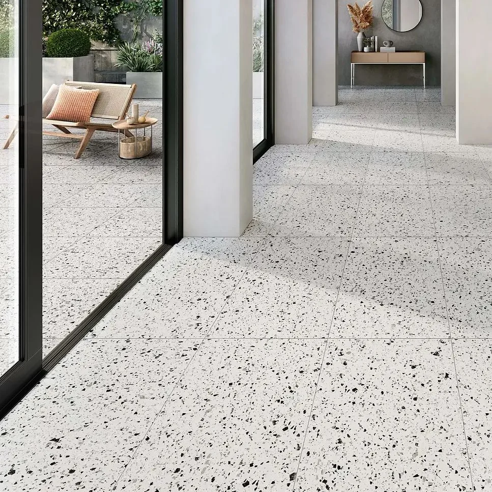 Керамогранит Casalgrande Padana, Terrazzotech Tech Argento 60х120 см Ret 10 мм (14460156) - Фото 2