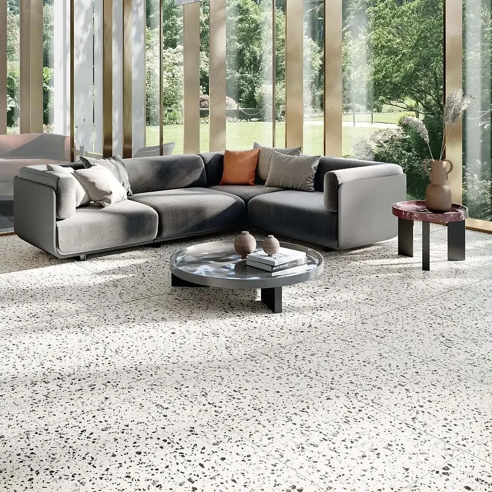 Керамогранит Casalgrande Padana, Terrazzotech Tech Bianco 60х120 см Ret 10 мм (14460157) - Фото 2
