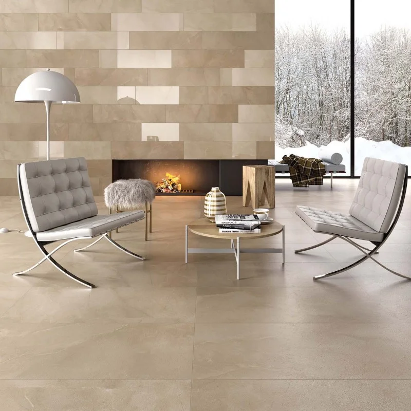 Керамограніт ABK Sensi Classic, Sahara Cream Lux 60х120 rett 8,5 mm (1SL34100) - Фото 2