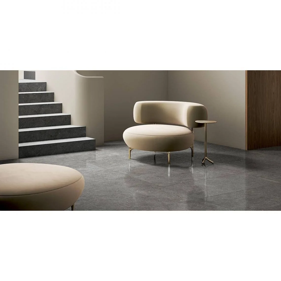 Плитка Fiandre Solida Anthracite 120х60 (GAB800S126009) - Фото 3