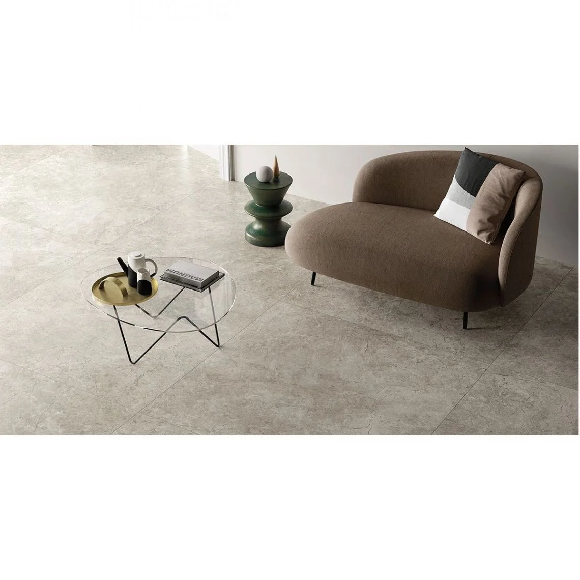 Плитка Fiandre Marmi Maximum Atlantic Grey 100х100 (MML5261010) - Фото 2