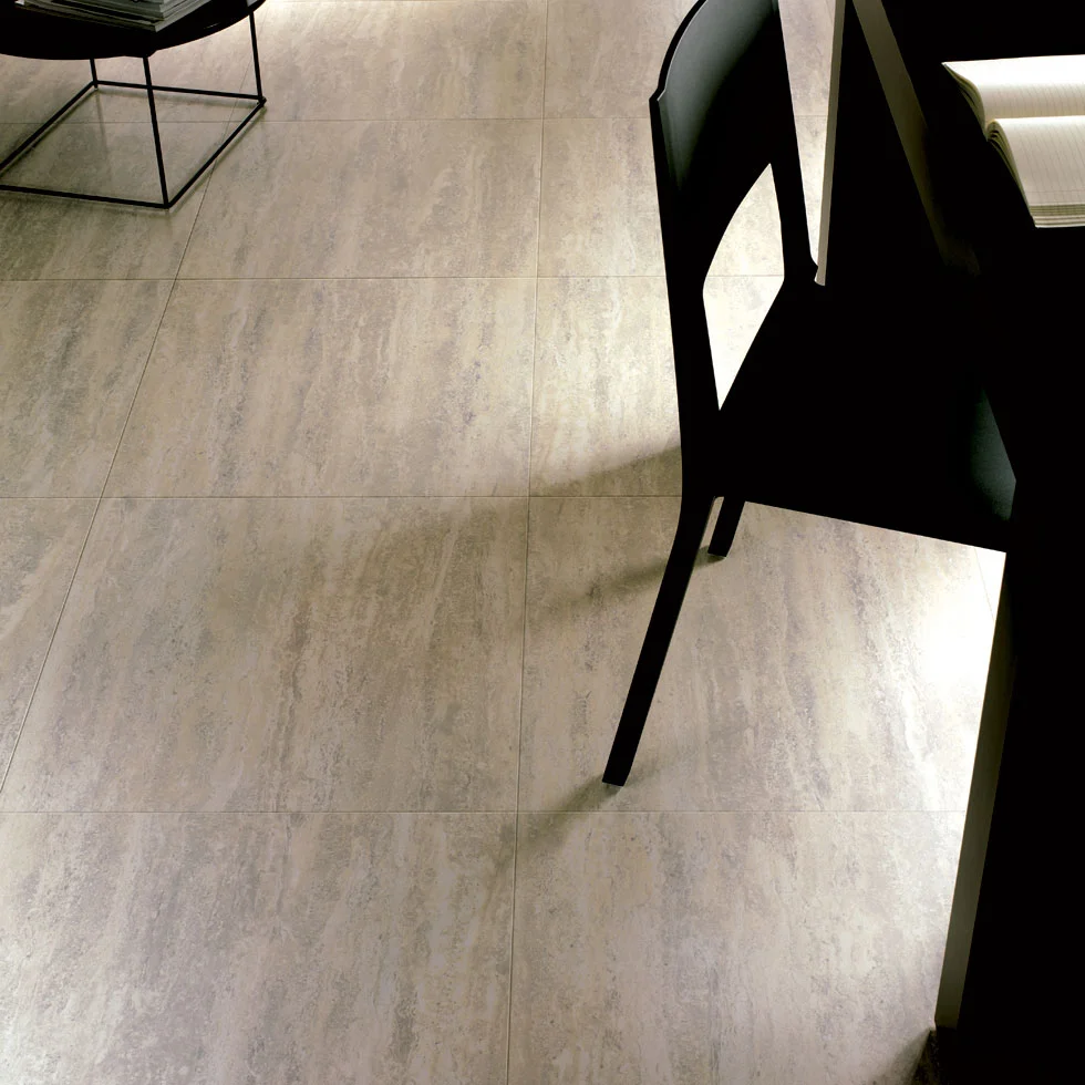 Керамогранит Casalgrande Padana Marmoker Travertino Romano Lucido 59x118 см (2464635) - Фото 2
