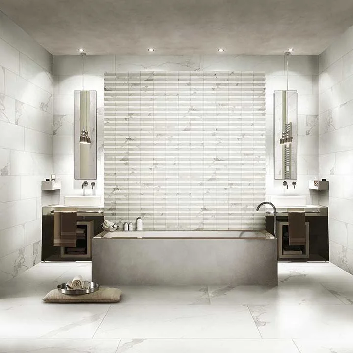 Керамограніт Cerim Timeless Calacatta Luc 60х120 Ret 10 мм (744884) - Фото 2
