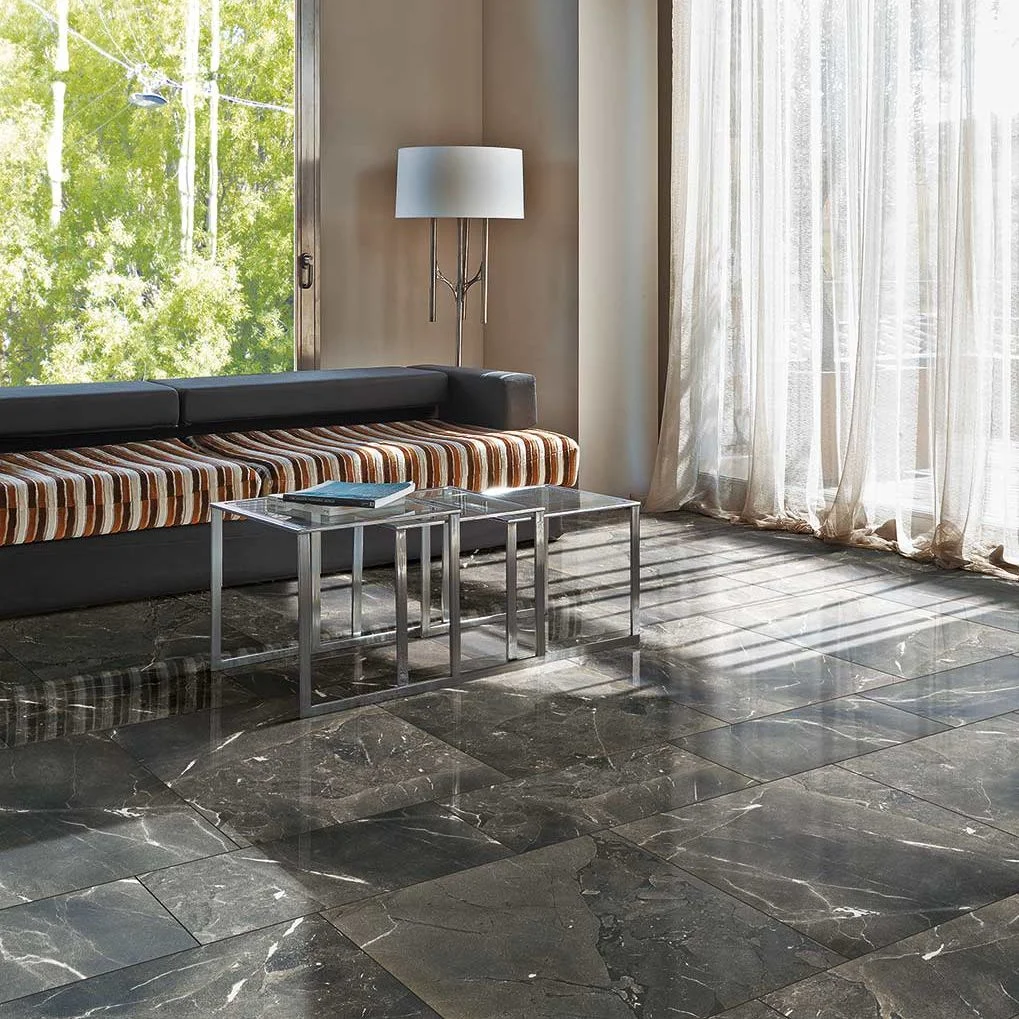 Керамограніт Cerim Timeless Black Deep Luc 80х240 Ret 6 мм (746846) - Фото 2