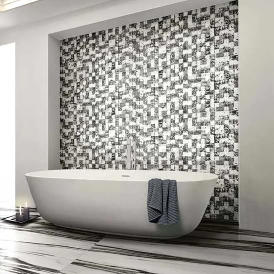 Керамогранит Floor Gres B&W_Marble White 120х240 (751165) - Фото 2
