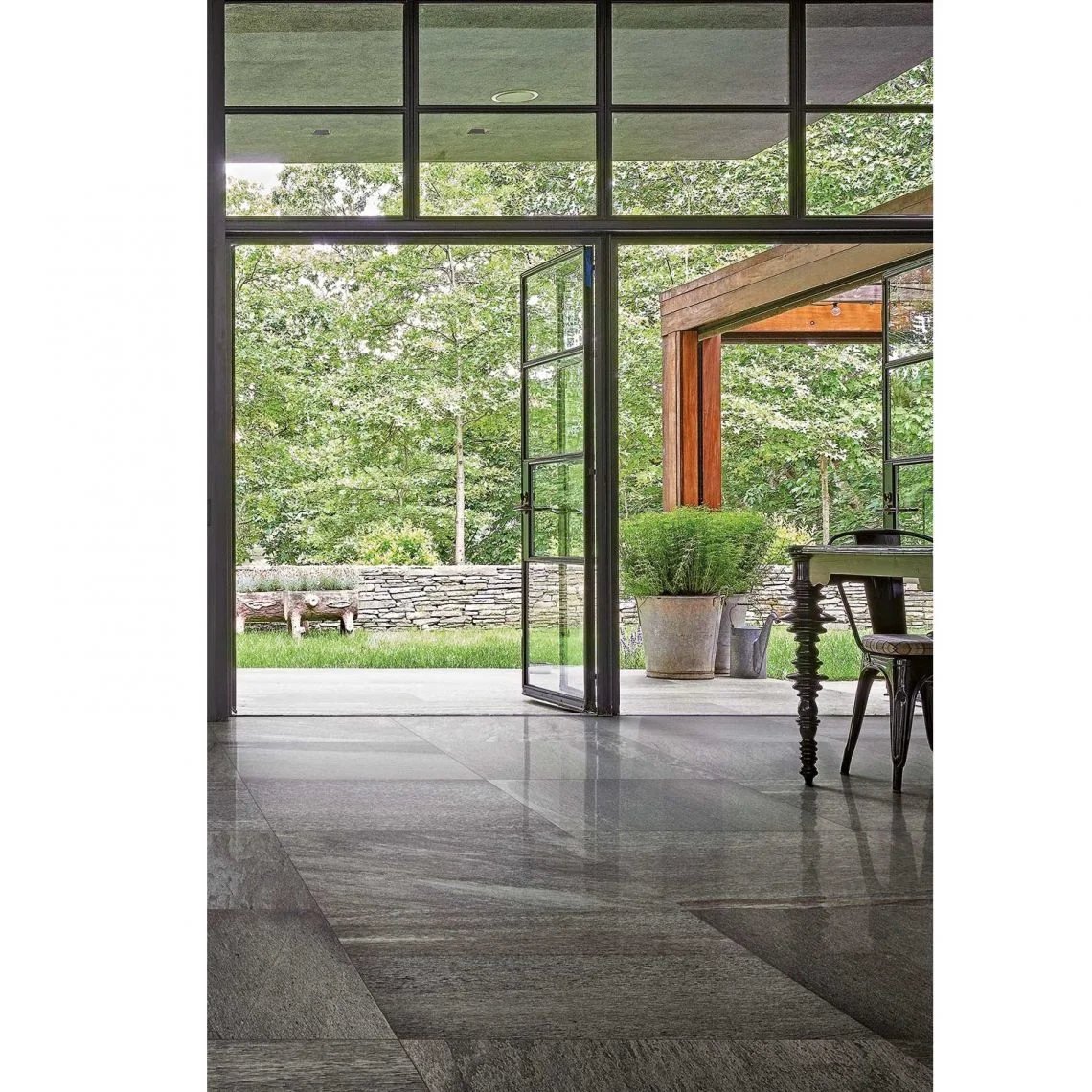 Керамогранит, Casa Dolce Casa Flagstone 2.0, Black Glossy 60х120 (751860) - Фото 2