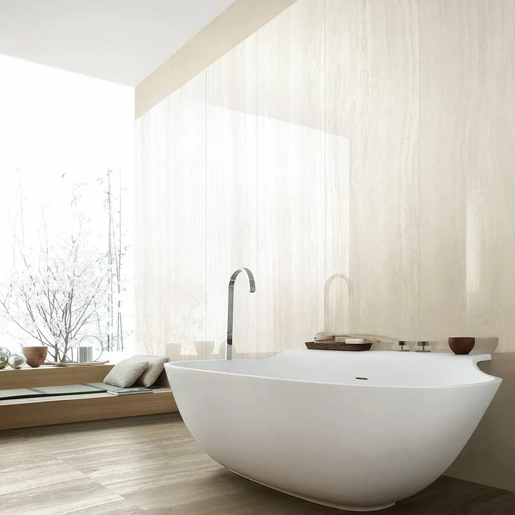 Керамогранит Cerim Onyx Of Cerim White Luc 60х120 Ret 10 мм (752920) - Фото 2