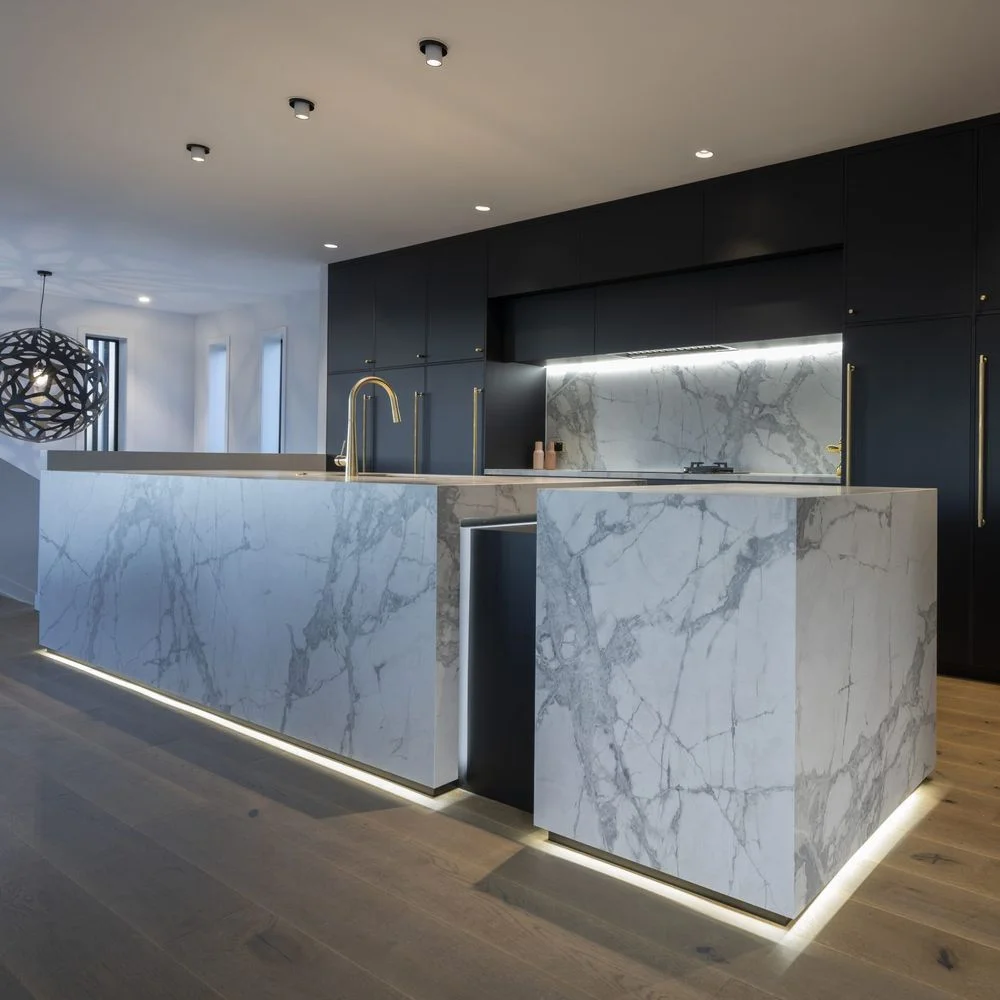 Керамогранитная плита для столешниц Florim, Marble White B Matte Stuoiato Su 160х320 см 6 мм (759786) - Фото 2