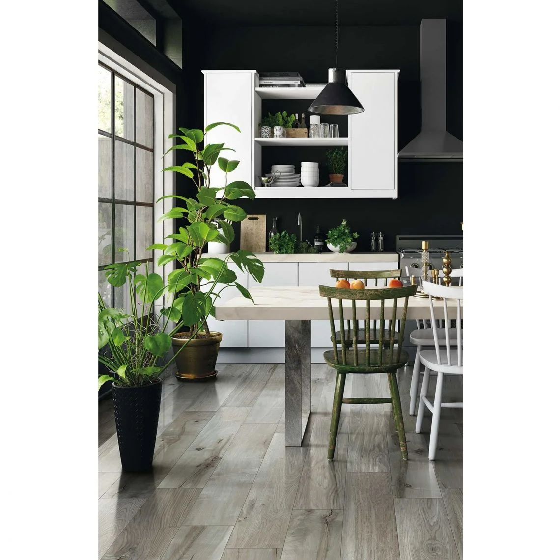 Керамограніт, Hi-Wood Of Cerim, Smoke Grey Luc, 20х120 (759958) - Фото 2