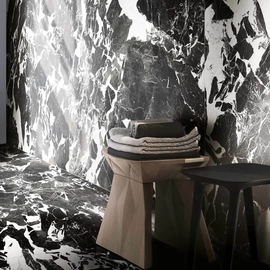 Керамогранит Floor Gres B&W Fragment 120X240 High-Glo Ret (765544) - Фото 2