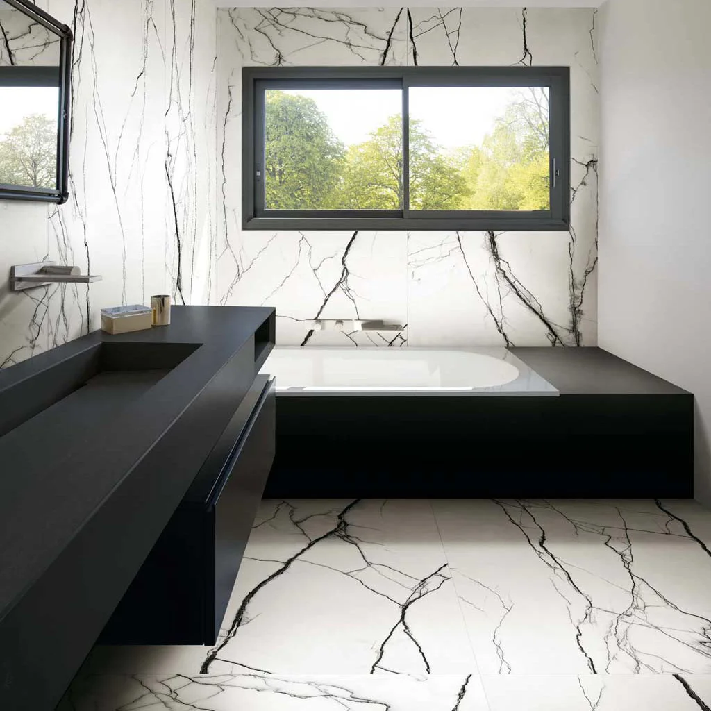 Керамогранит Floor Gres B&W_Marble Breach 60х120 (766401) - Фото 3