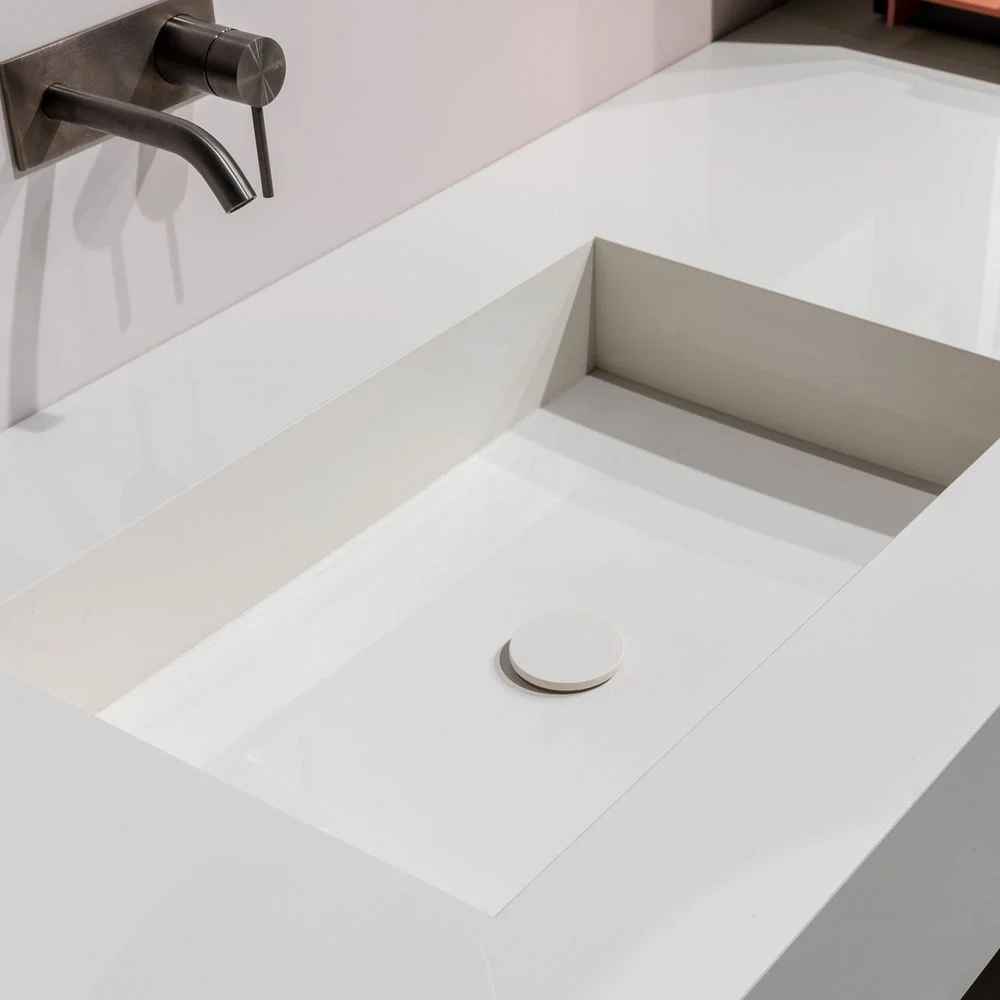 Керамогранитная плита для столешниц Florim, Color Pure White Matte Stuoiato Su 160х320 см 12 мм (766970) - Фото 2