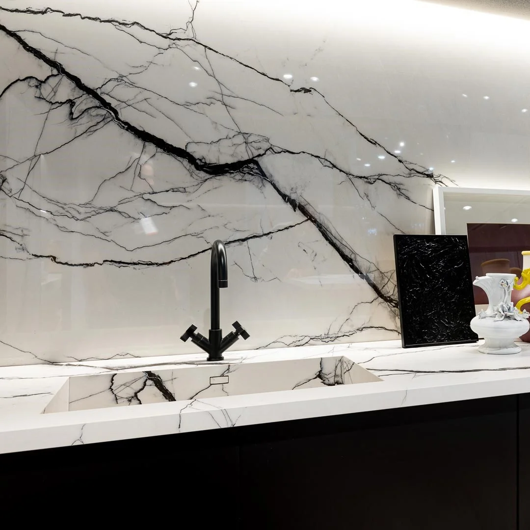 Керамогранитная плита для столешниц Florim Stone Marble Breach A Matt Stu 160х320 12mm (768746) - Фото 2