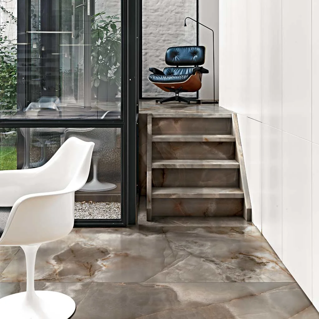 Керамогранит Rex Reves Reve Choco 60x120 (769819) - Фото 3