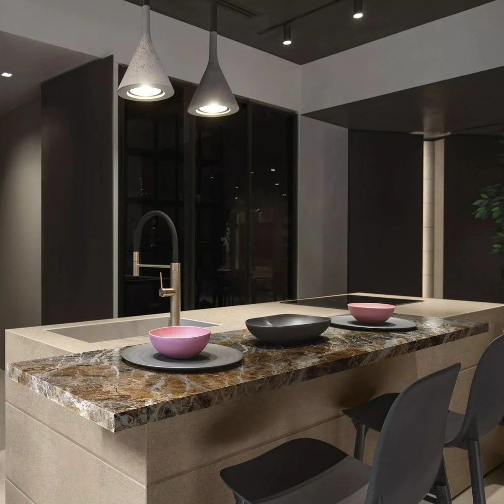 Керамогранитная плита для столешниц Florim, Marble Heritage Mountain Peak Glossy 160х320 Rt 6 мм (777570) - Фото 2