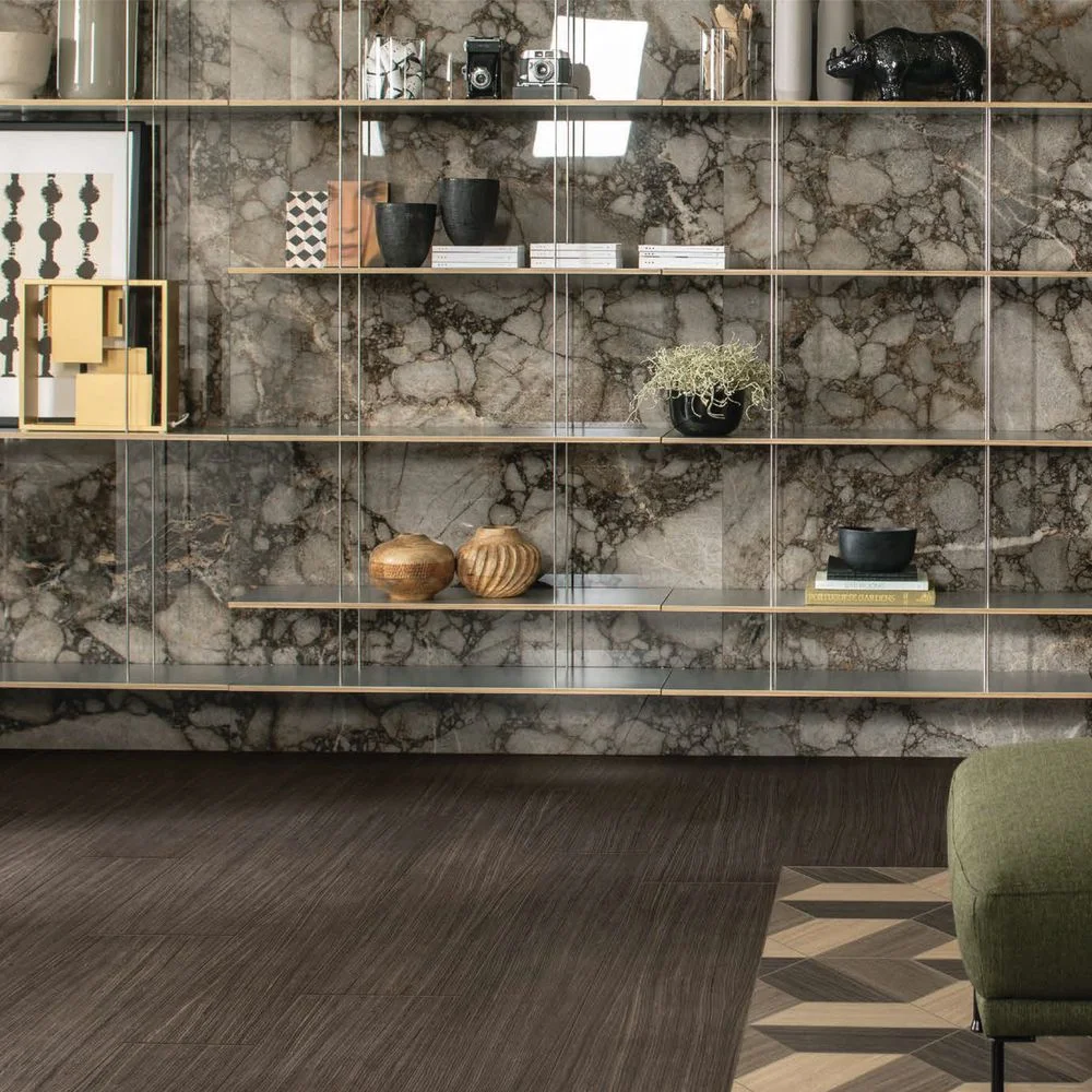 Керамогранітна плита для стільниць Florim, Marble Heritage Riverbed Glossy 160х320 Rt 6 мм (777571) - Фото 3