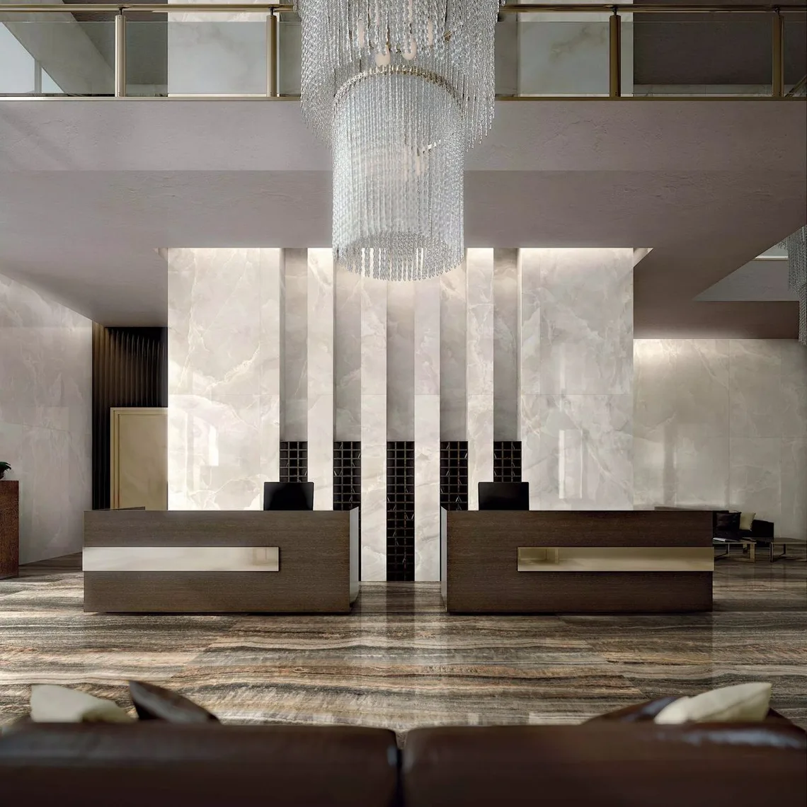 Керамограніт Florim, Eccentric Luxe Cloudy White Glossy 120x120 см Rett 6 мм (778829) - Фото 2