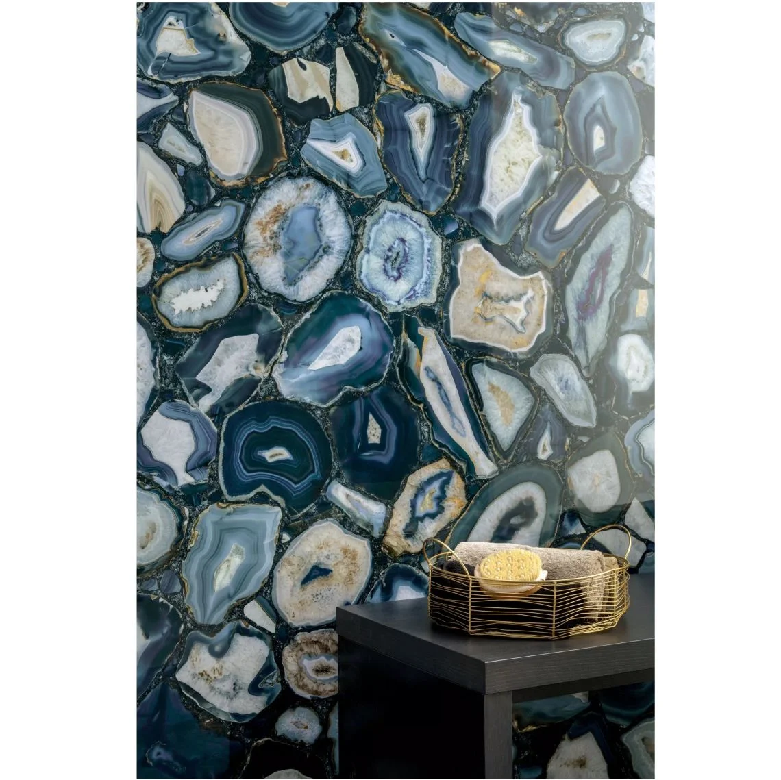 Керамогранит Florim Mystic Luxe, Indigo Gold 60х120 Glossy 6Mm (779888) - Фото 2