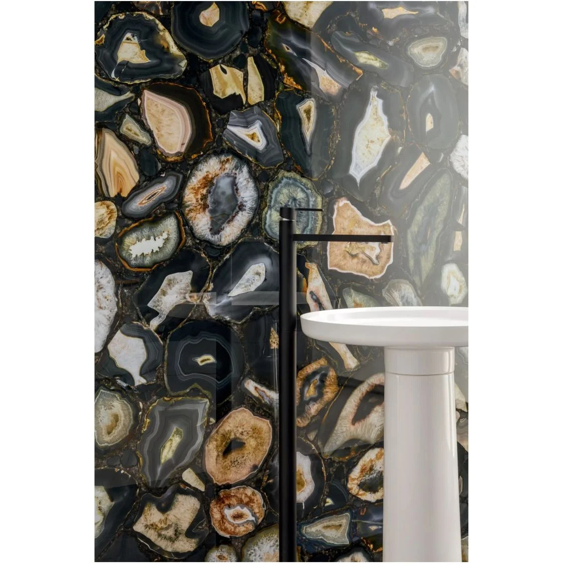 Керамогранит Florim Mystic Luxe, Black Sea 60х120 Glossy 6Mm (779897) - Фото 2